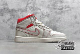 NIKE AIR JORDAN 1 RETRO HIGH OG GS PHANTOM SAIL/BLACK-PHANTOM-GYM RED-UNIVERSITY RED 575441-160