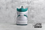 NIKE AIR JORDAN 1 MID MYSTIC GREEN WHITE/WHITE/MYSTIC GREEN CD6759-103