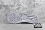 NIKE AIR JORDAN 1 RETRO MID WHITE/PURE PLATINUM-WHITE 554724-104