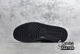 NIKE AIR JORDAN 1 MID BLACK/BLACK/BLACK 554724-090