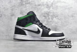 NIKE AIR JORDAN 1 MID QUAI 54 BLACK/WHITE/RED-YELLOW CJ9219-001