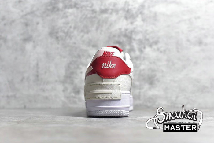 NIKE AIR FORCE 1 SHADOW PHANTOM PHANTOM/ECHO PINK/GYM RED CI0919-003