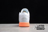 NIKE AIR JORDAN 1 LOW GS SUNSET SOLE WHITE/WHITE/LASER CRIMSON 554723-100