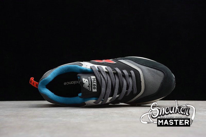 NEW BALANCE 997 MAGNET RUNNINGS SHOES BLACK/MAGNET/ENERGY RED CM997HAI