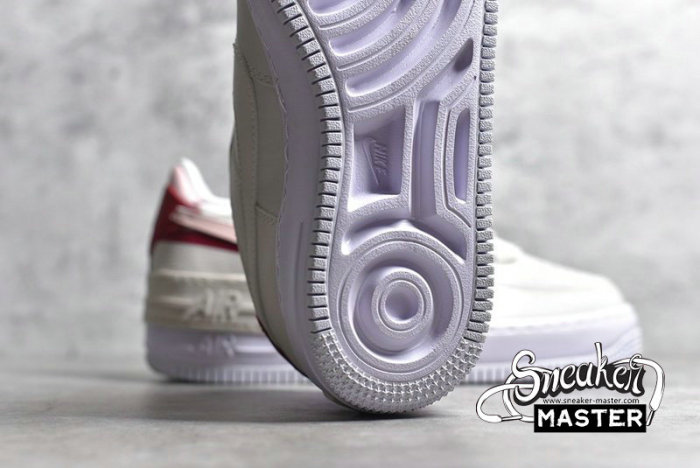 NIKE AIR FORCE 1 SHADOW PHANTOM PHANTOM/ECHO PINK/GYM RED CI0919-003