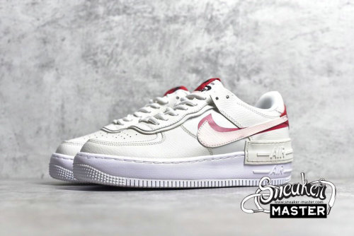 NIKE AIR FORCE 1 SHADOW PHANTOM PHANTOM/ECHO PINK/GYM RED CI0919-003