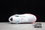 NIKE AIR JORDAN 1 LOW GS SUNSET SOLE WHITE/WHITE/LASER CRIMSON 554723-100