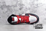 NIKE AIR JORDAN 1 RETRO HIGH OG BLOODLINE BLACK/GYM RED/WHITE 555088-062