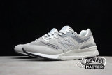 NEW BALANCE 997 RUNNINGS SHOES LIGHT GREY/GREY/WHITE CM997HCA