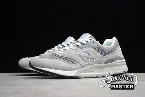 NEW BALANCE 997 RUNNINGS SHOES LIGHT GREY/GREY/WHITE CM997HCA
