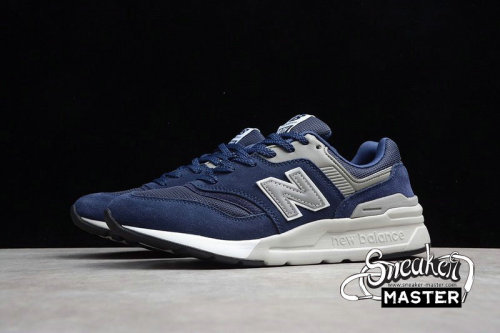 NEW BALANCE 997 RUNNINGS SHOES NAVY BLUE/LIGHT GREY/WHITE CM997HCE