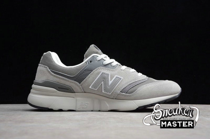 NEW BALANCE 997 RUNNINGS SHOES LIGHT GREY/GREY/WHITE CM997HCA