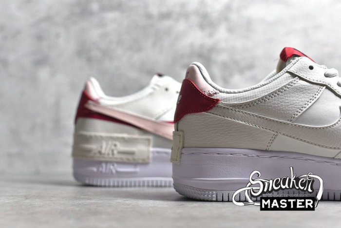 NIKE AIR FORCE 1 SHADOW PHANTOM PHANTOM/ECHO PINK/GYM RED CI0919-003