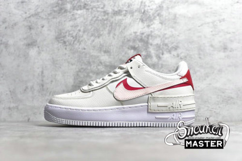 NIKE AIR FORCE 1 SHADOW PHANTOM PHANTOM/ECHO PINK/GYM RED CI0919-003