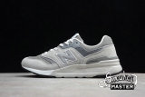NEW BALANCE 997 RUNNINGS SHOES LIGHT GREY/GREY/WHITE CM997HCA