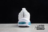 NIKE AIR MAX 97 JESUS SHOES CUSTOM X MSCHF X INRI WHITE/WHITE/BLUE 921826-101