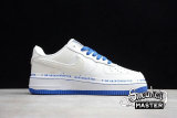 NIKE UNINTERRUPTED X AIR FORCE 1 LOW QS MORE THAN WHITE/WHITE/RACER BLUE CQ0494-100