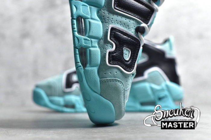 NIKE AIR MORE UPTEMPO 96 QS LIGHT AQUA/BLACK/WHITE CN8118-400