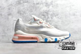 NIKE AIR MAX 270 REACT AMERICAN MODERN SUMMIT WHITE/GHOST AQUA-PHANTOM AT6174-100