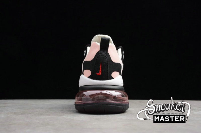 NIKE AIR MAX 270 REACT CORAL BLACK BLACK/WHITE/BLEACHED CORAL/METALLIC GOLD AT6174-005