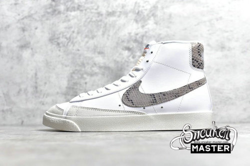 NIKE BLAZER MID VINTAGE SNAKESKIN SWOOSH WHITE/GREY/WHITE CI1176-101