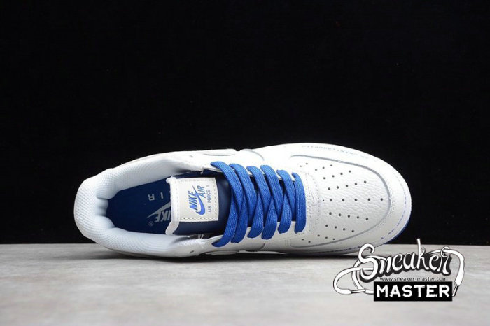 NIKE UNINTERRUPTED X AIR FORCE 1 LOW QS MORE THAN WHITE/WHITE/RACER BLUE CQ0494-100