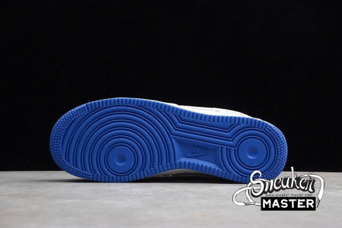 NIKE UNINTERRUPTED X AIR FORCE 1 LOW QS MORE THAN WHITE/WHITE/RACER BLUE CQ0494-100