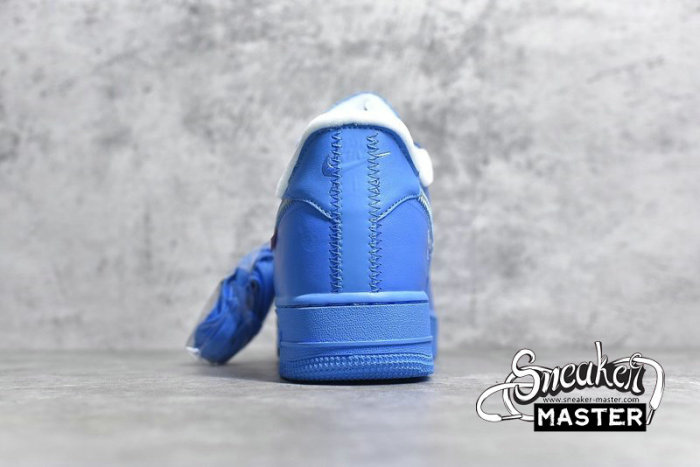 NIKE AIR FORCE 1 LOW MCA X OFF-WHITE UNIVERSITY BLUE/WHITE-UNIVERSITY RED-METALLIC SILVER CI1173-400
