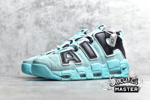 NIKE AIR MORE UPTEMPO 96 QS LIGHT AQUA/BLACK/WHITE CN8118-400