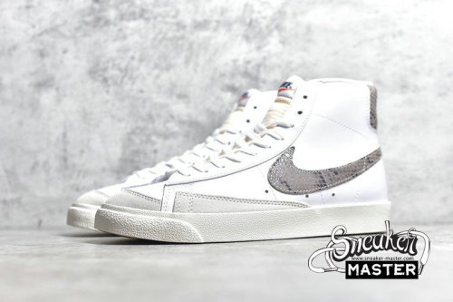 NIKE BLAZER MID VINTAGE SNAKESKIN SWOOSH WHITE/GREY/WHITE CI1176-101