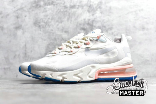 NIKE AIR MAX 270 REACT AMERICAN MODERN SUMMIT WHITE/GHOST AQUA-PHANTOM AT6174-100