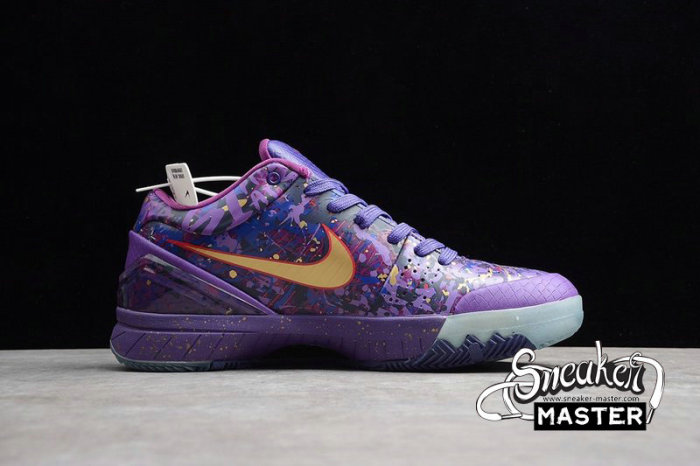 NIKE ZOOM KOBE 4 PRELUDE FINALS MVP COURT PURPLE/METALLIC GOLD-PURPLE VENOM 639693-500