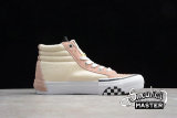 VANS VAULT SK8-HI CAP LX X OFF-WHITE PINK/YELLOW/BLACK-WHITE VN0A3TKMUC1