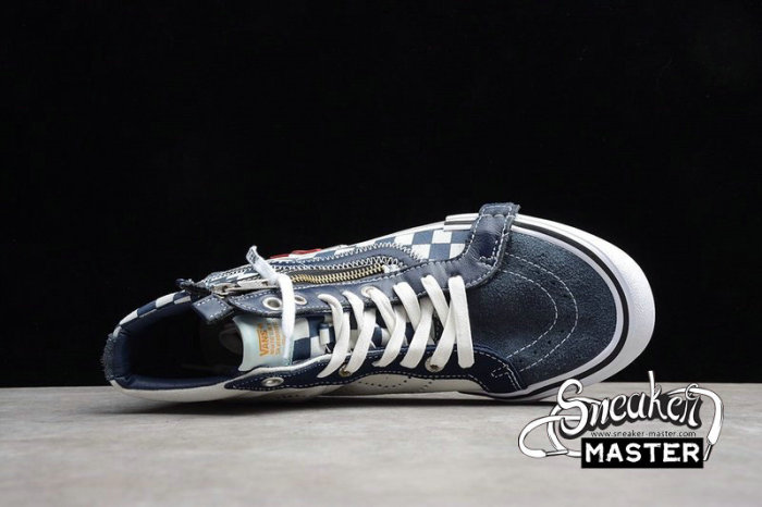 VANS VAULT SK8-HI CAP LX X OFF-WHITE DENIM BLUE/WHITE VN0A3TKMUBZ