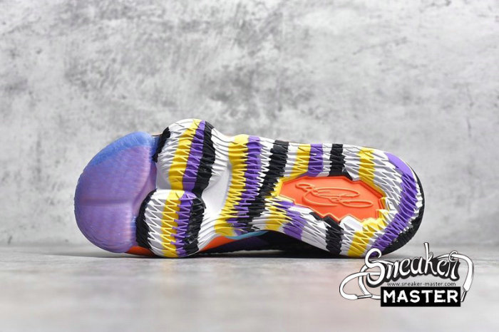 NIKE LEBRON 17 BASKETBALL SHOES BLACK/MULTI-COLOR BQ3177-900