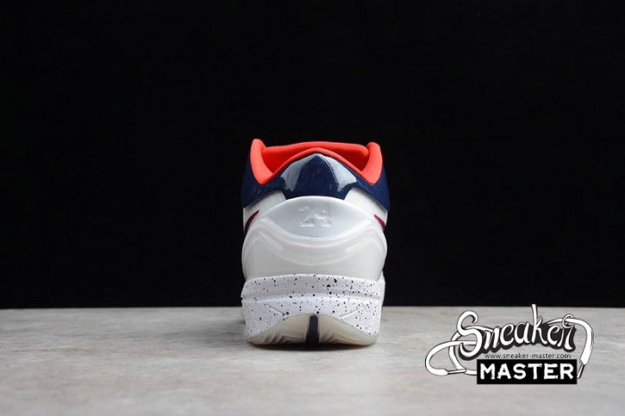 NIKE ZOOM KOBE 4 PROTRO X UNDEFEATED WHITE/NAVY BLUE/RED AV6339-104