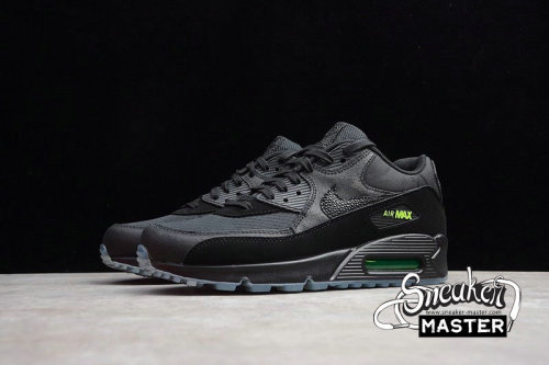 NIKE AIR MAX 90 NIGHT OPS BLACK/BLACK-VOLT AQ6101-001