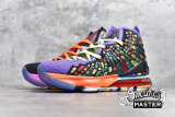 NIKE LEBRON 17 BASKETBALL SHOES BLACK/MULTI-COLOR BQ3177-900