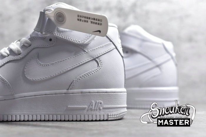 NIKE AIR FORCE 1 MID 07 WHITE/WHITE/WHITE 315123-111