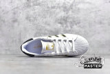 ADIDAS SUPERSTAR SHOES CLOUD WHITE/CORE BLACK/GOLD G54692