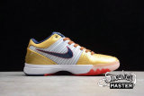 NIKE ZOOM KOBE 4 GOLD MEDAL WHITE/DARK OBSIDIAN-VARSITY RED-METALLIC GOLD 344335-141