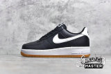NIKE AIR FORCE 1 LOW 07 GS BLACK/BLACK-WHITE/GUM CI1759-001