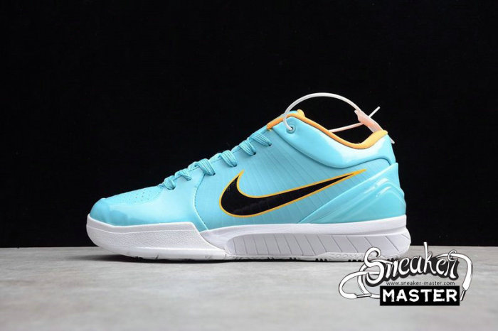 NIKE ZOOM KOBE 4 PROTRO X UNDEFEATED SAN ANTONIO SPURS HYPER TEAL/MANGO-WHITE CQ3869-300