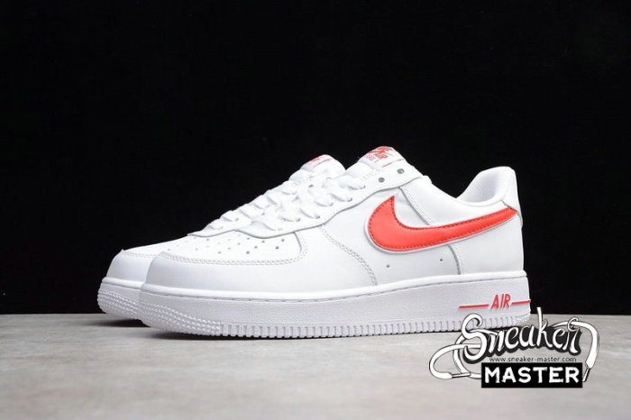 NIKE AIR FORCE 1 LOW 07 WHITE/WHITE/GYM RED AO2423-102