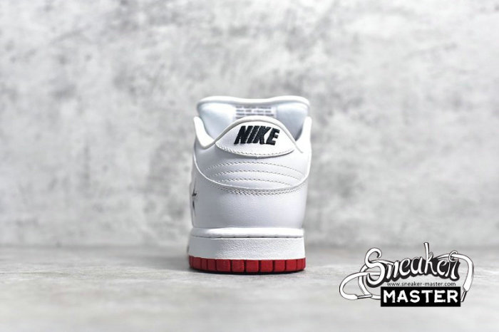 NIKE DUNK SB LOW QS X SUPREME VARSITY RED/VARSITY RED/WHITE/BLACK CK3480-600