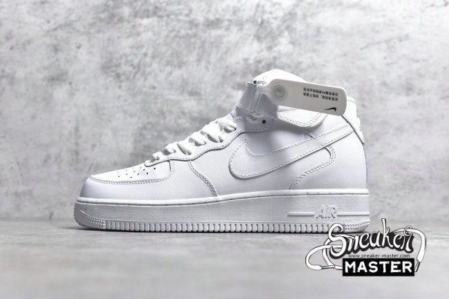 NIKE AIR FORCE 1 MID 07 WHITE/WHITE/WHITE 315123-111