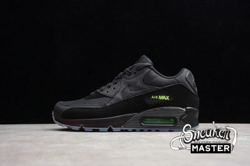 NIKE AIR MAX 90 NIGHT OPS BLACK/BLACK-VOLT AQ6101-001
