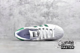 ADIDAS SUPERSTAR SHOES CLOUD WHITE/CORE BLACK/GREEN BD7434