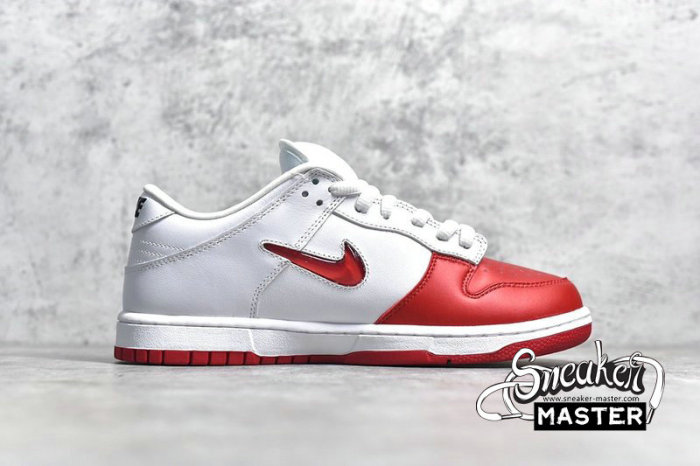NIKE DUNK SB LOW QS X SUPREME VARSITY RED/VARSITY RED/WHITE/BLACK CK3480-600