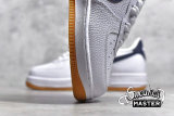 NIKE AIR FORCE 1 LOW OBSIDIAN GUM WHITE/UNIVERSITY RED-GUM MEDIUM BROWN-OBSIDIAN CI0057-100